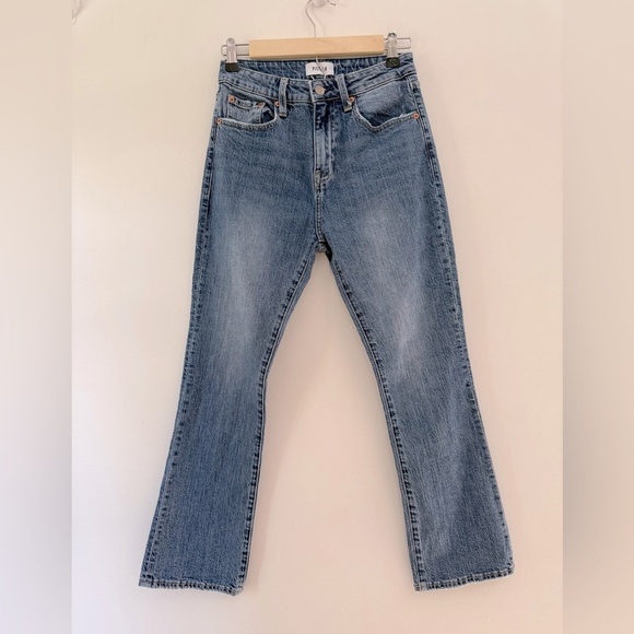 Pistola Light Blue Denim Jeans Kick Flare Crop Jeans size 25 - Picture 1 of 7